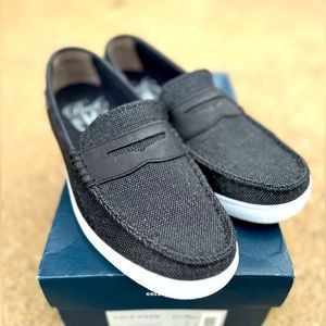 Black Canvas Cole Haan Pinch Weekender Loafers